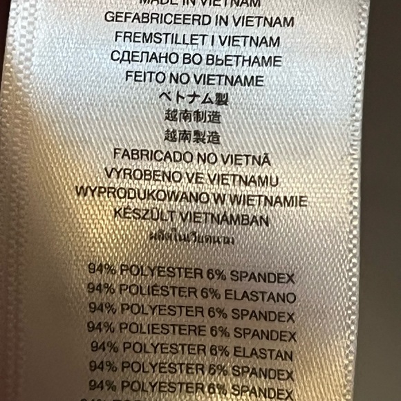 MICHAEL Michael Kors lightweight blues geometric print dress size M - Picture 5 of 5